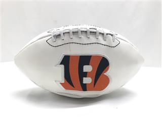 CINNCINNATI BENGALS SIGNED AUTOGRAPHED FOOTBALL Schobel Rowland Pillman
